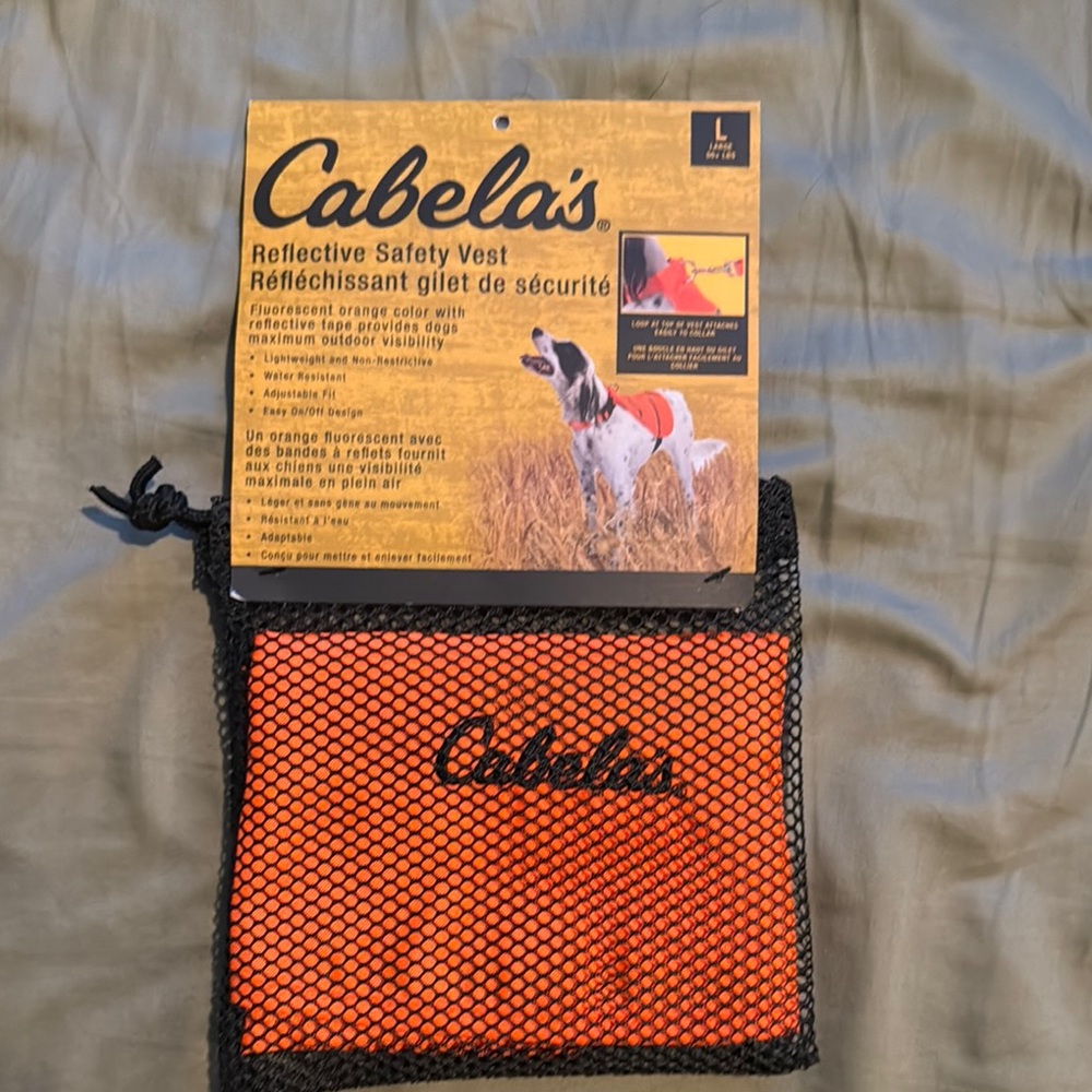 Cabela's Reflective Safety Vest - Orange